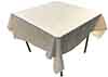 square tablecloths beige 54