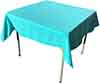 square tablecloths  turquoise    54 