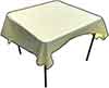 square tablecloths  butter    54 