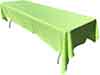 rectangle tablecloths  lime green    60  x 126 