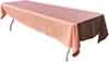 rectangle tablecloths  dusty pink    60  x 120 