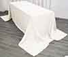 rectangle tablecloths  ivory    90  x 156 