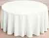 round tablecloths  ivory    120 