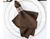 cloth dinner napkins chocolate 17 x 17