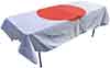 rectangle tablecloths  flag of Japan    59  x 83 