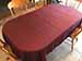 rectangle tablecloths  burgundy    60  x 102 