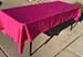 rectangle tablecloths  fuchsia    60  x 102 