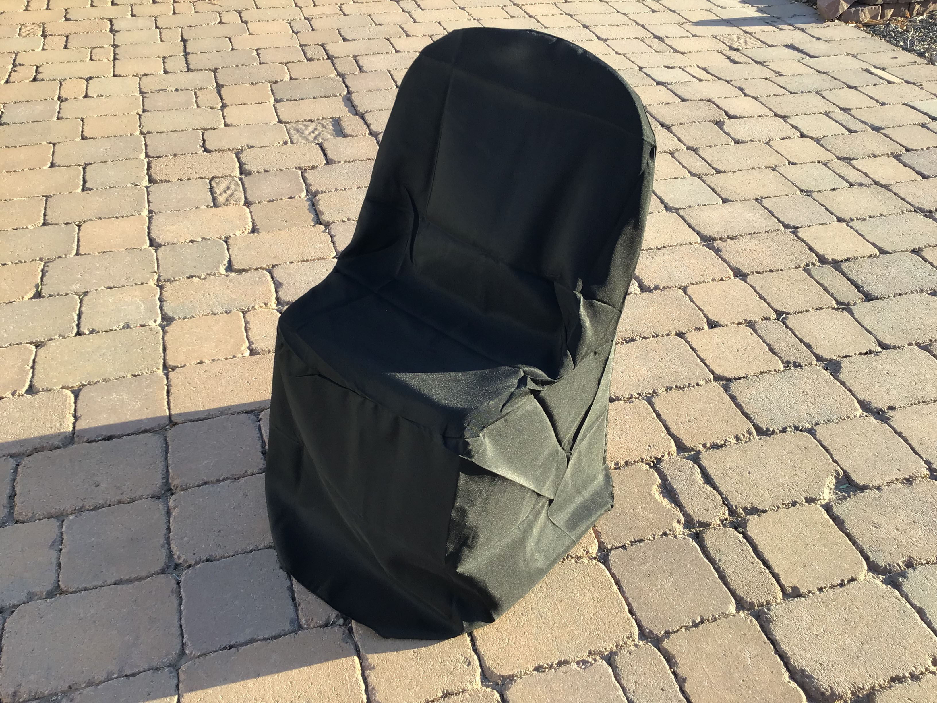 polyester stain-resistant slip-on folding chair covers (any color)