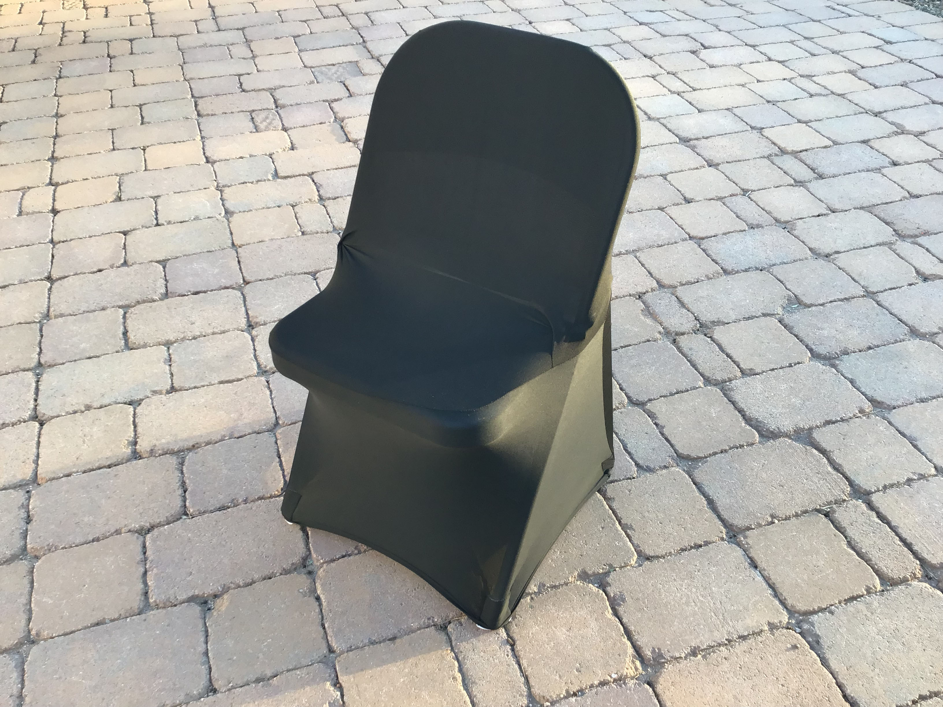 premium spandex stretch-fitted chair covers w/foot pockets (any color)