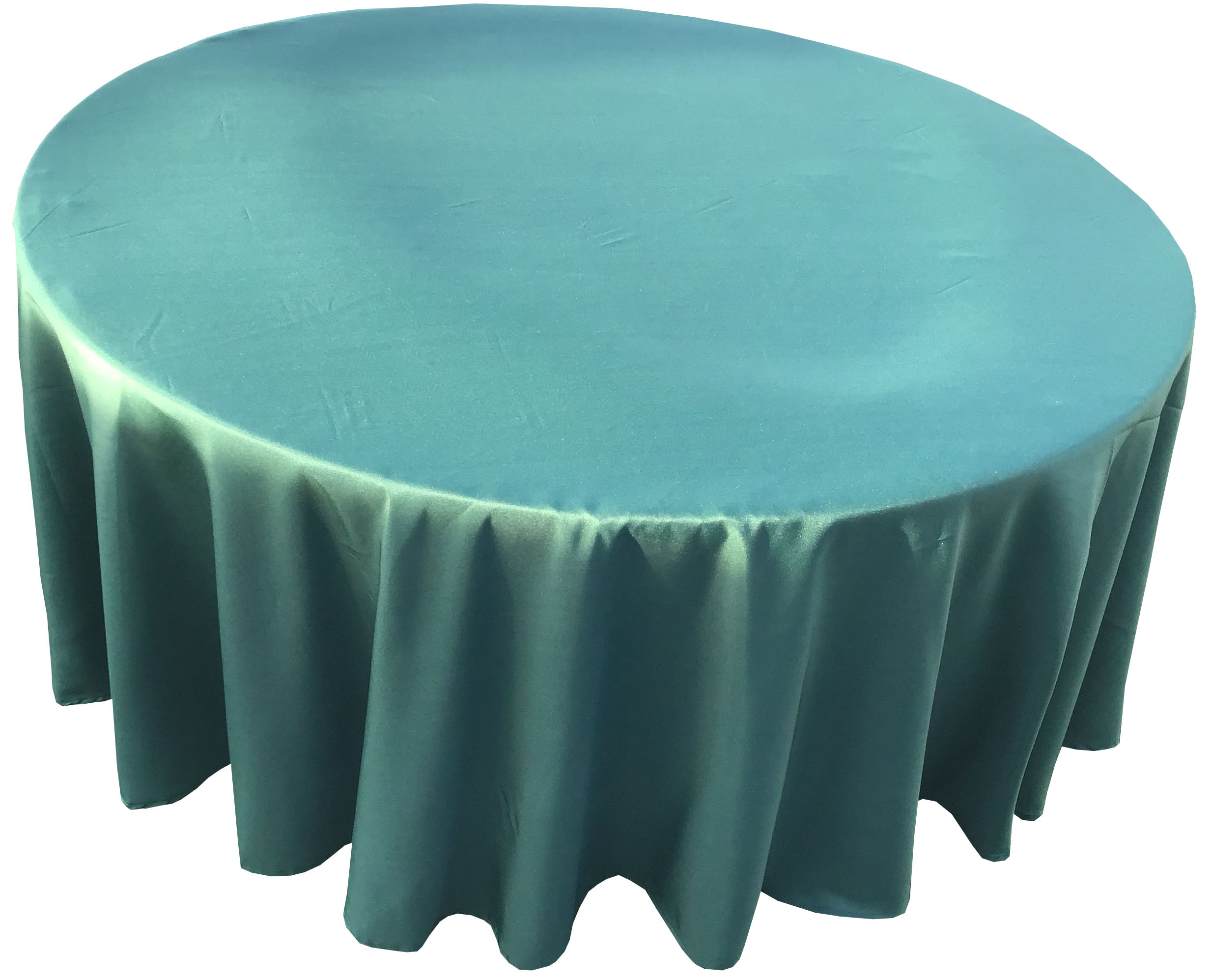 round tablecloths (hunter emerald green) - 108