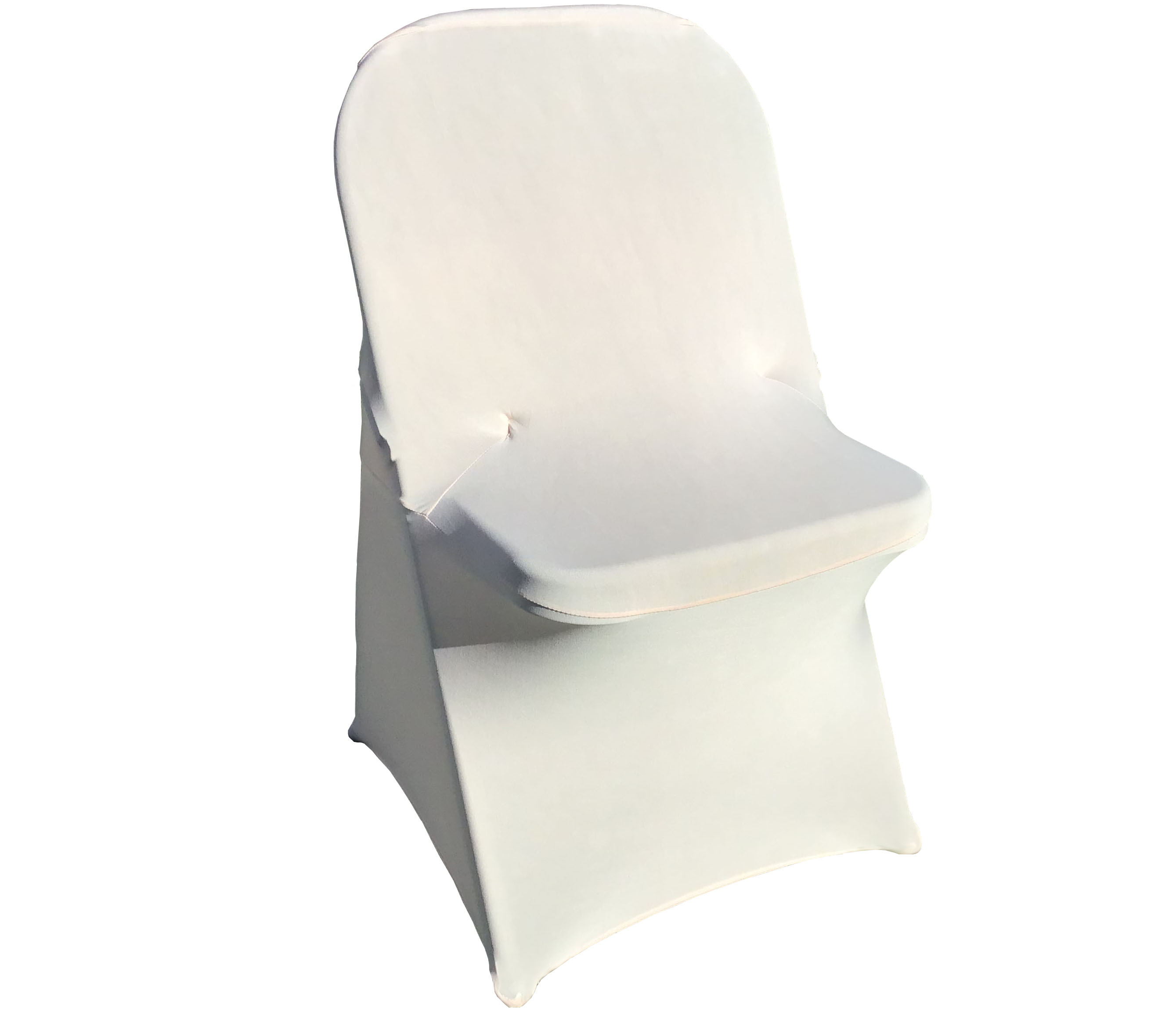 spandex stretch-fitted slip-on chair covers (blush / rose gold)