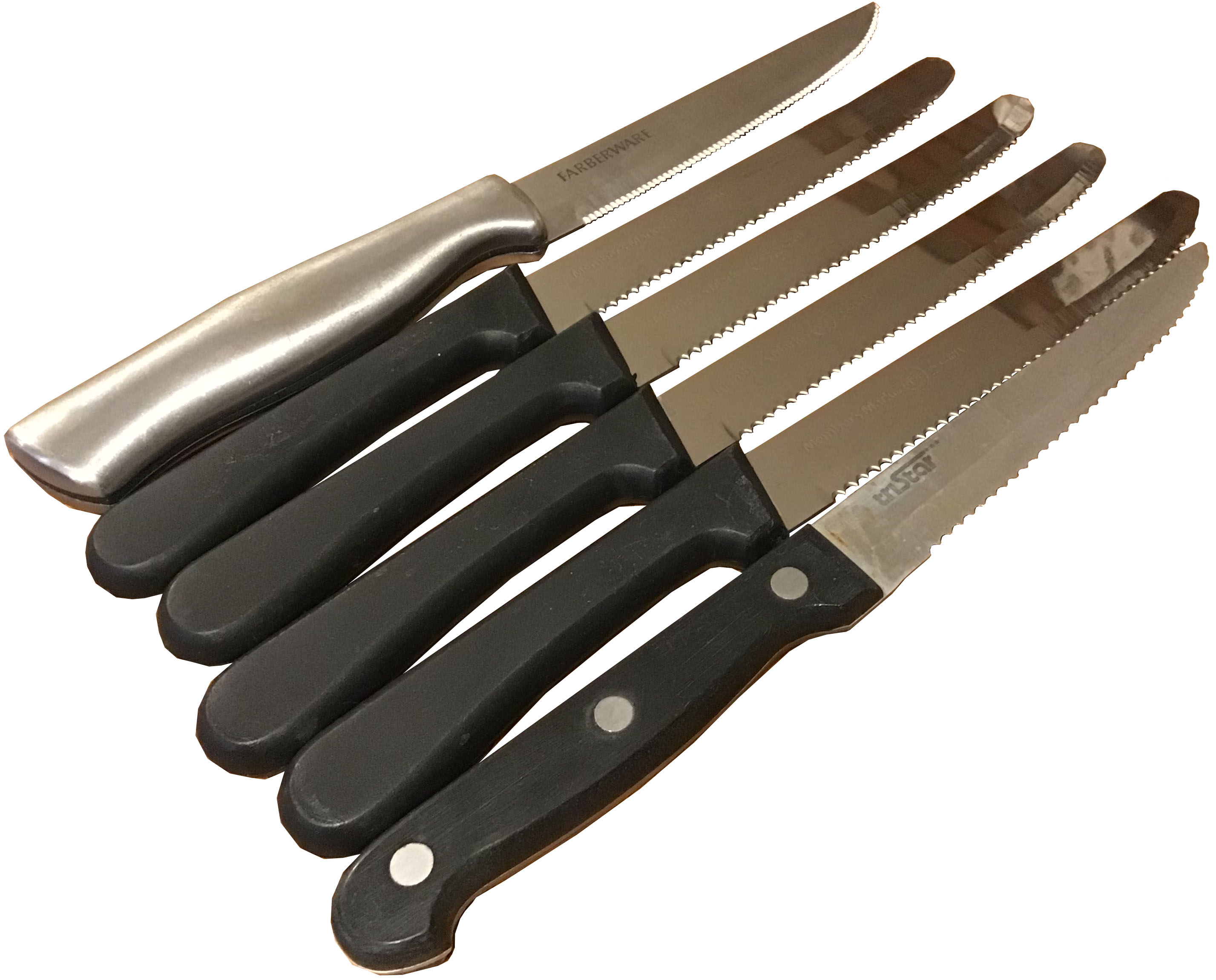 steak knives (premium, various)