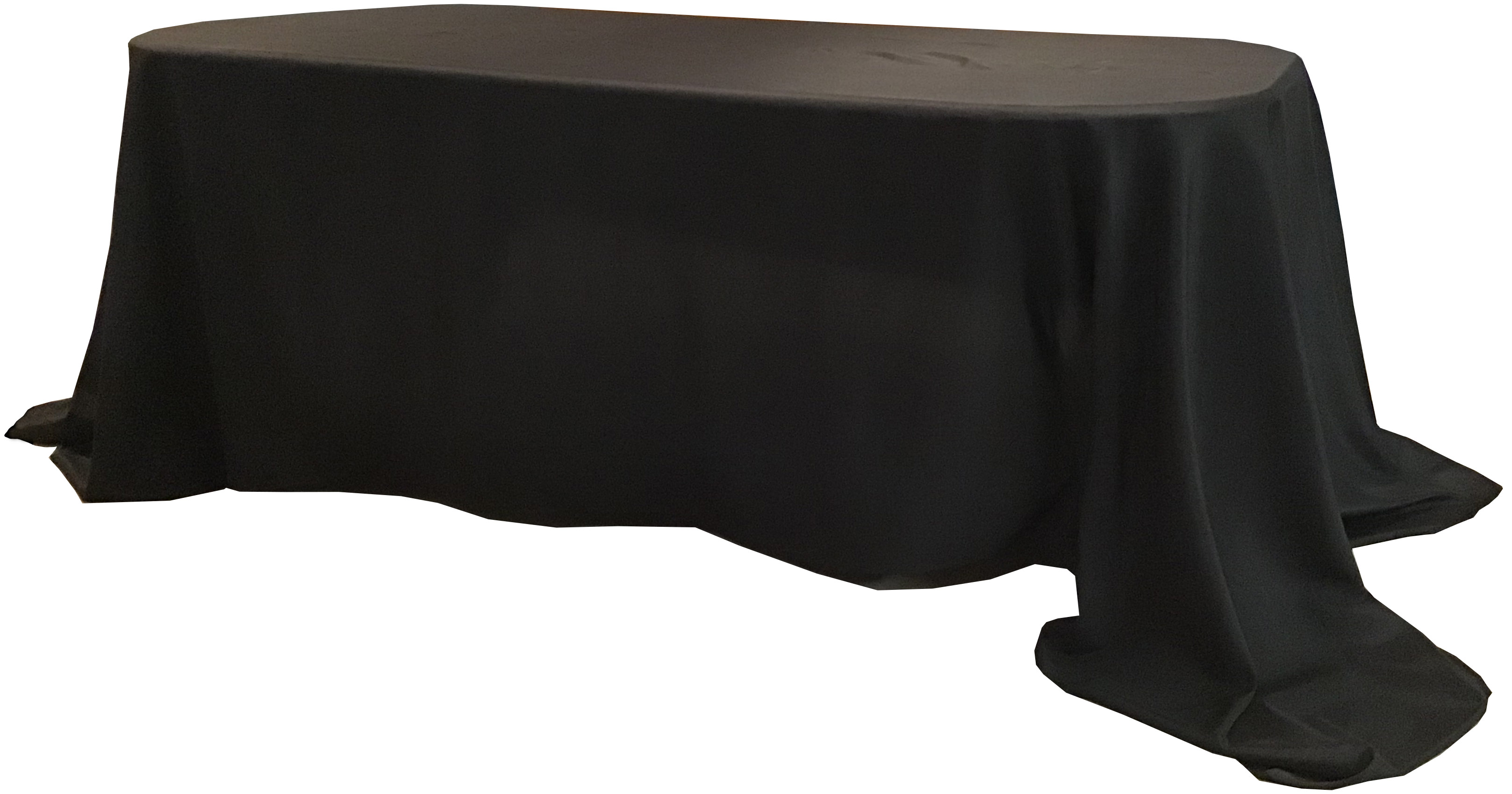 rectangle tablecloths (black) - 90 x 156