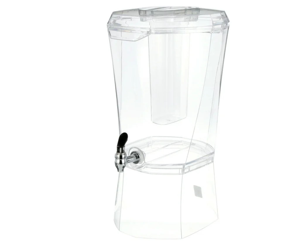beverage dispenser with ice core (plastic)