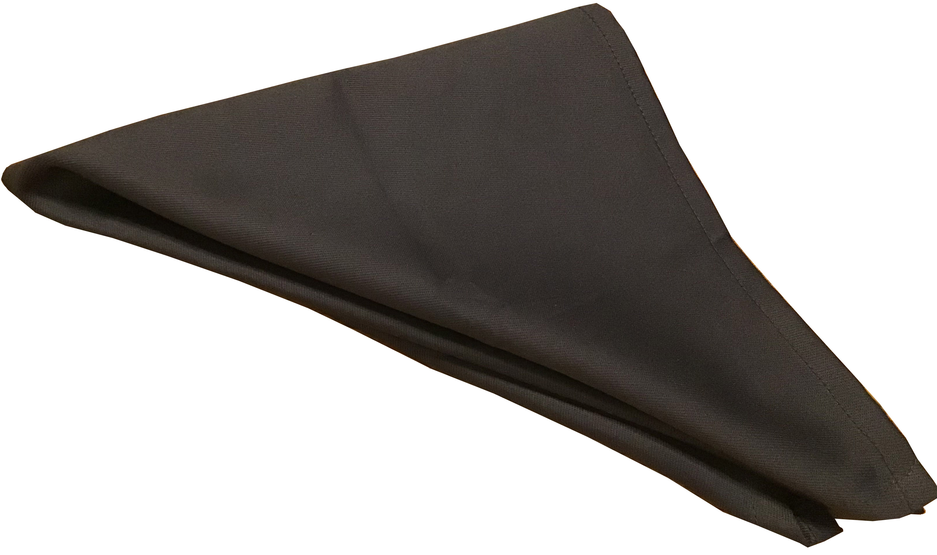 cloth dinner napkins (dark grey) - 18 x 18