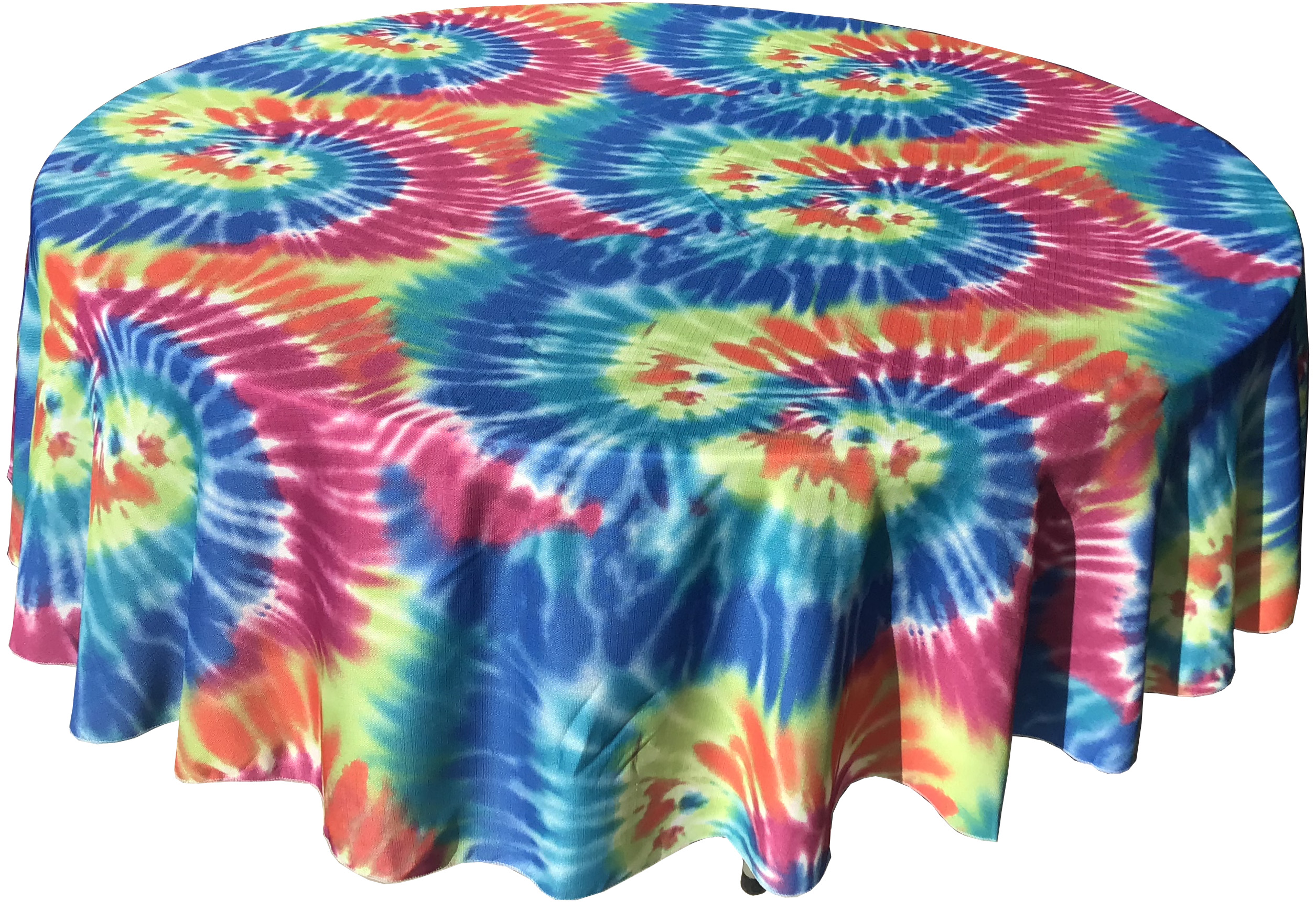 round tablecloths (tie-dye) - 108