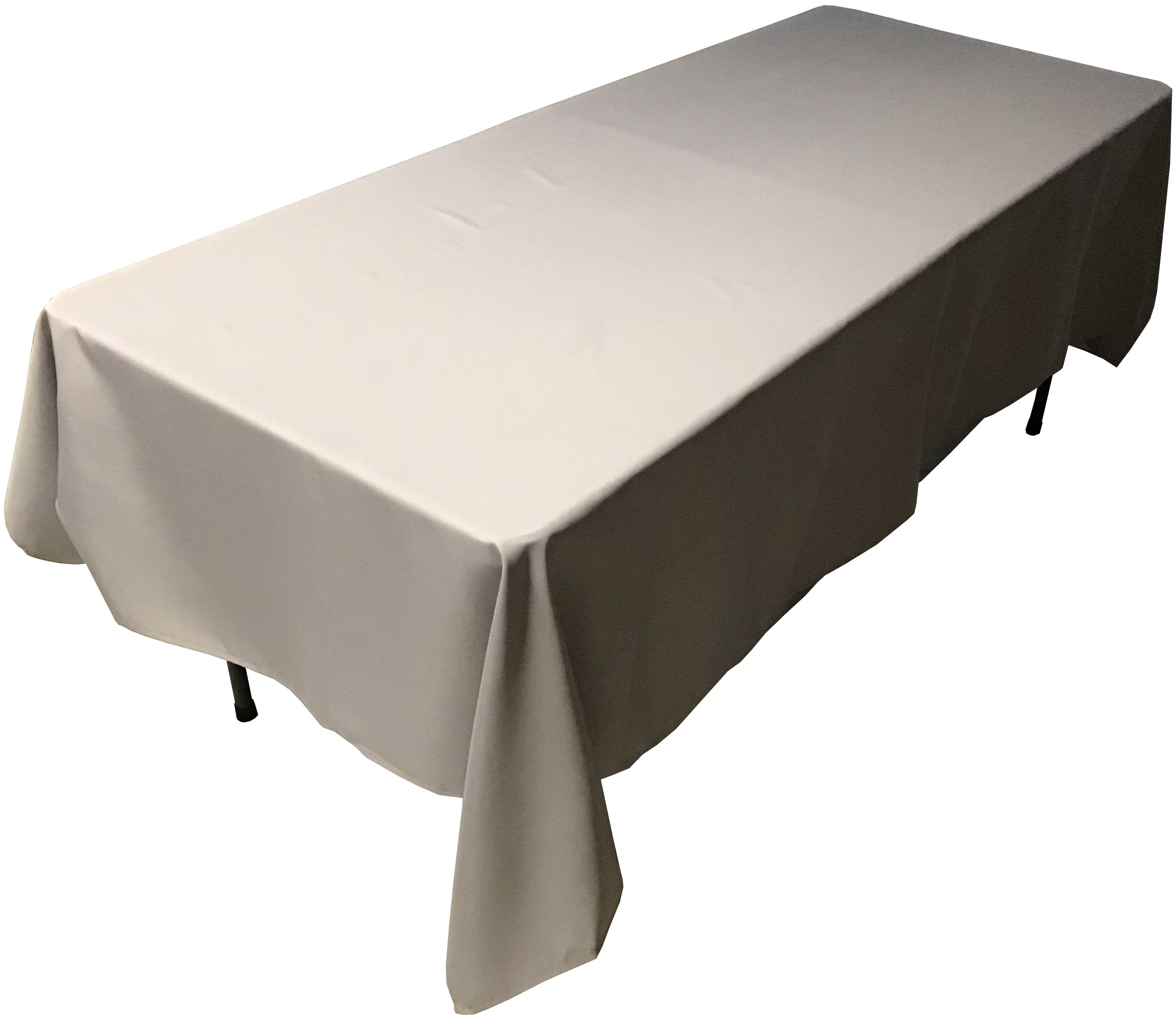 rectangle tablecloths (gray) - 60 x 102