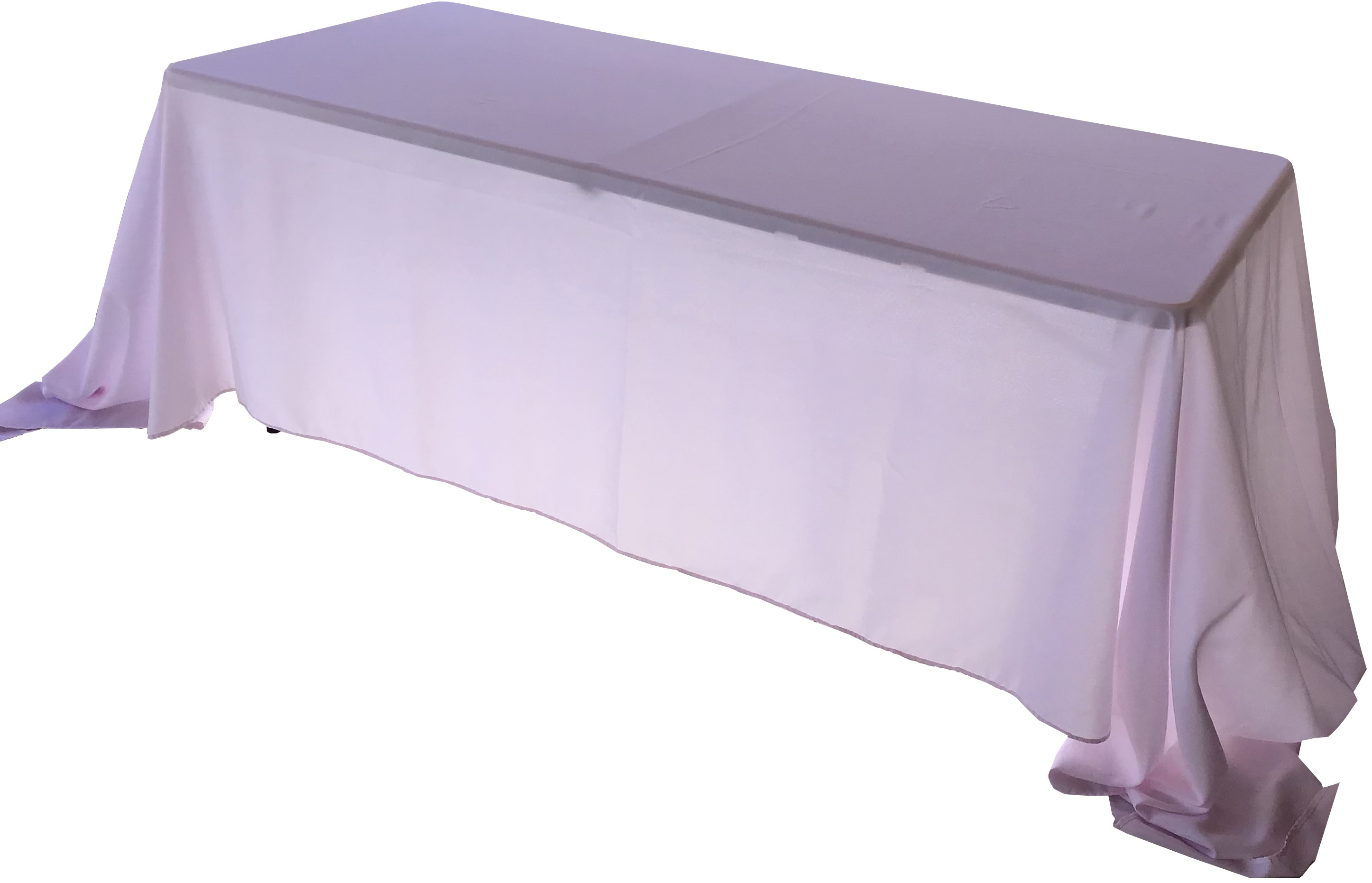 rectangle tablecloths (light pink) - 90 x 156