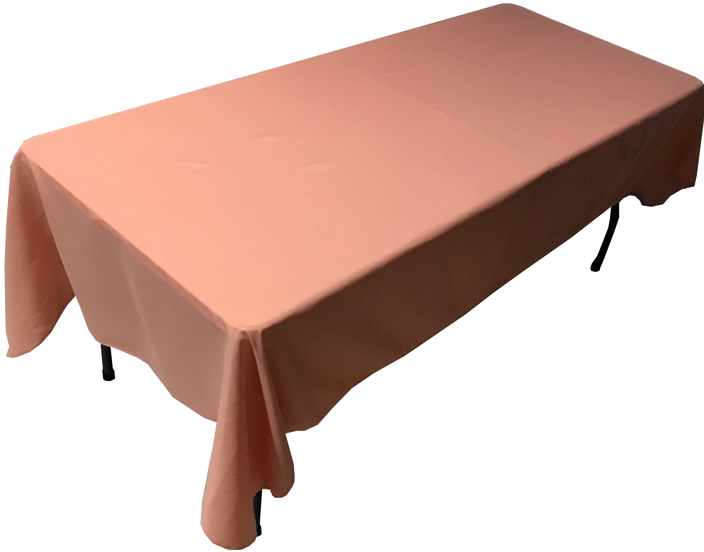 rectangle tablecloths (peach coral) - 60 x 102