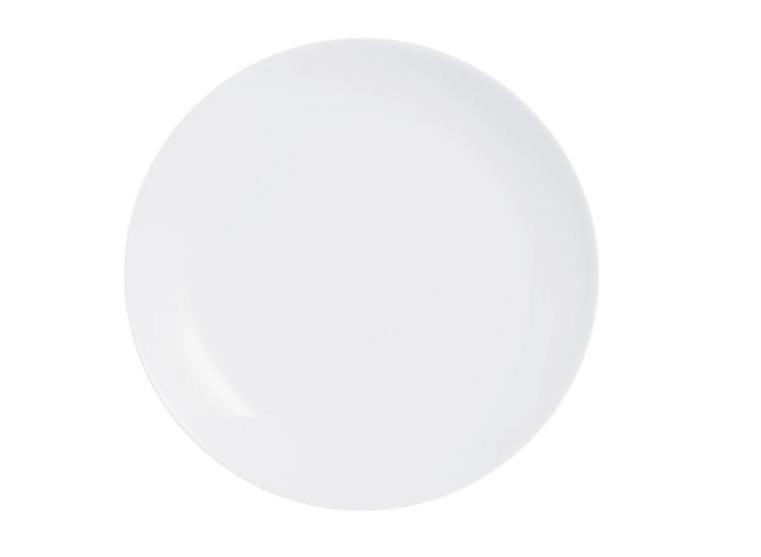 glass salad plates (white, Arcoroc N9362 Evolutions 7 1/4)