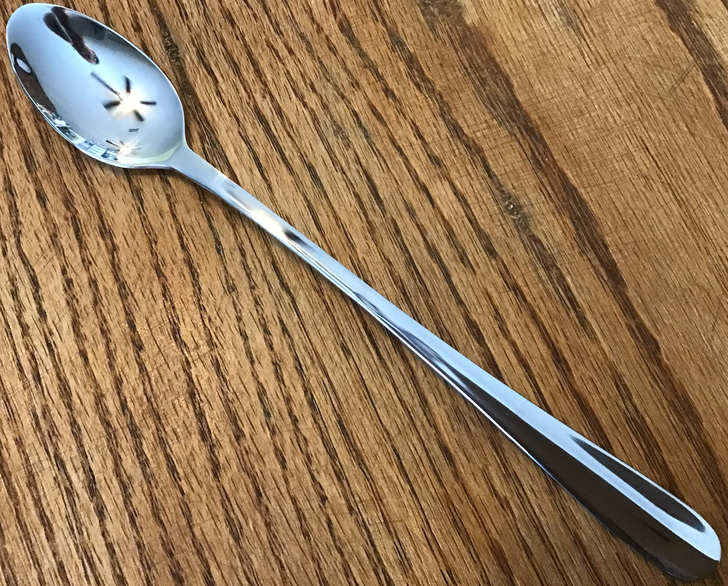 iced tea spoon (stainless steel, Acopa Brigitte 8 18/10 heavy weight)