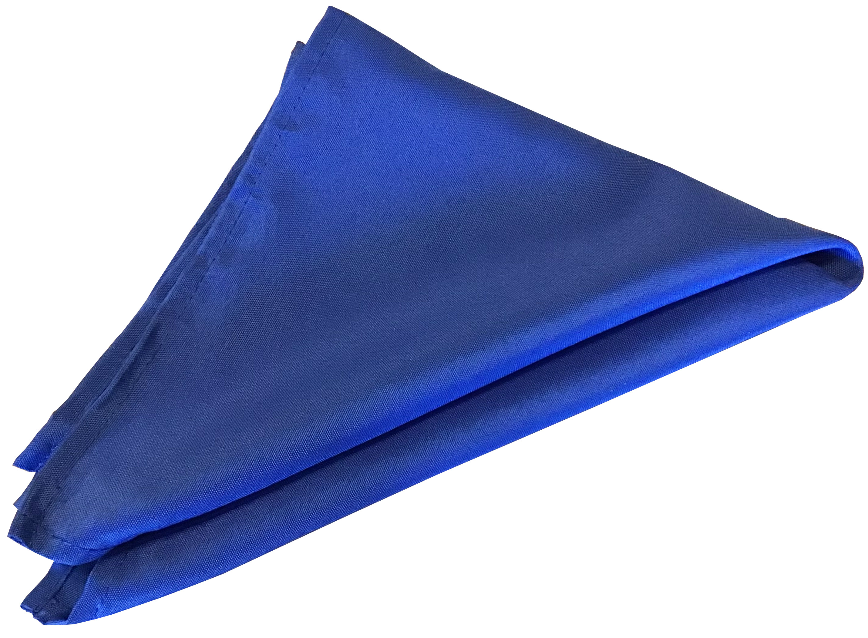 cloth dinner napkins (royal blue) - 17 x 17