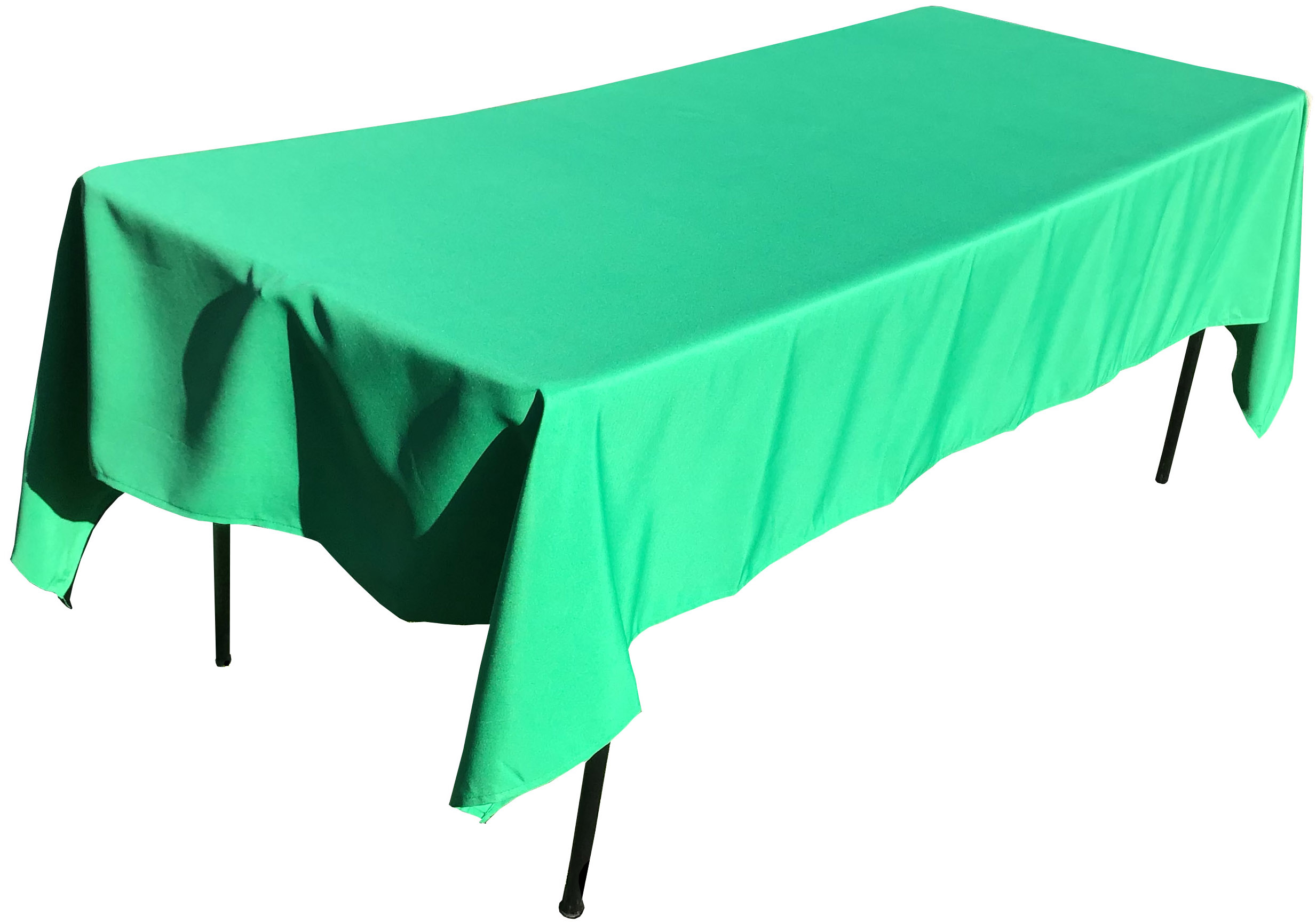 rectangle tablecloths (emerald green) - 60 x 102