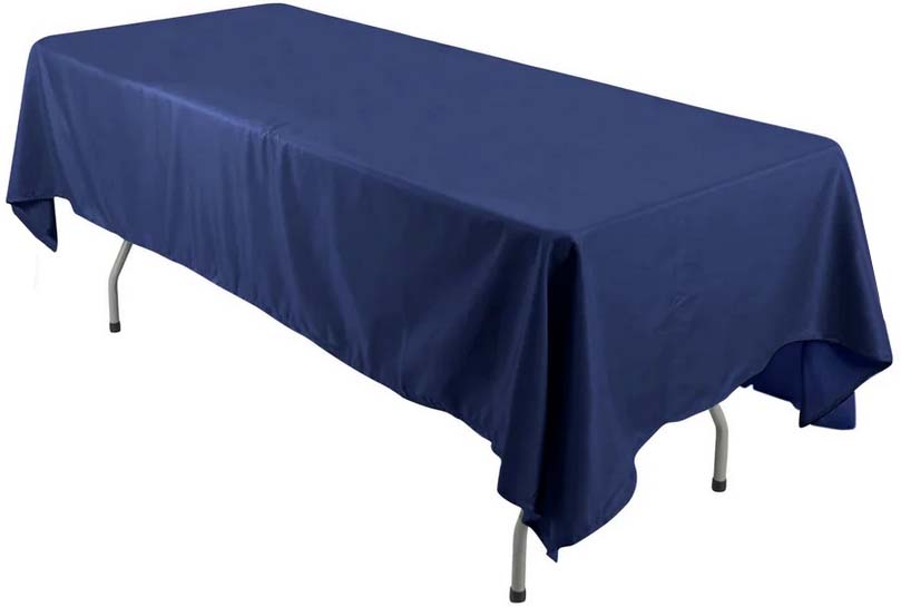 rectangle tablecloths (navy blue) - 60 x 126