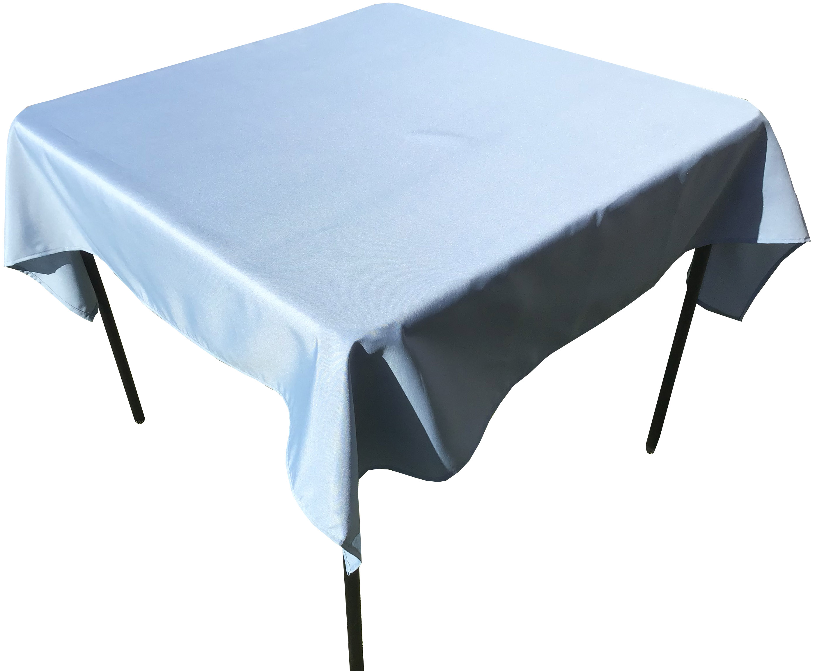 square tablecloths (dusty blue) - 54