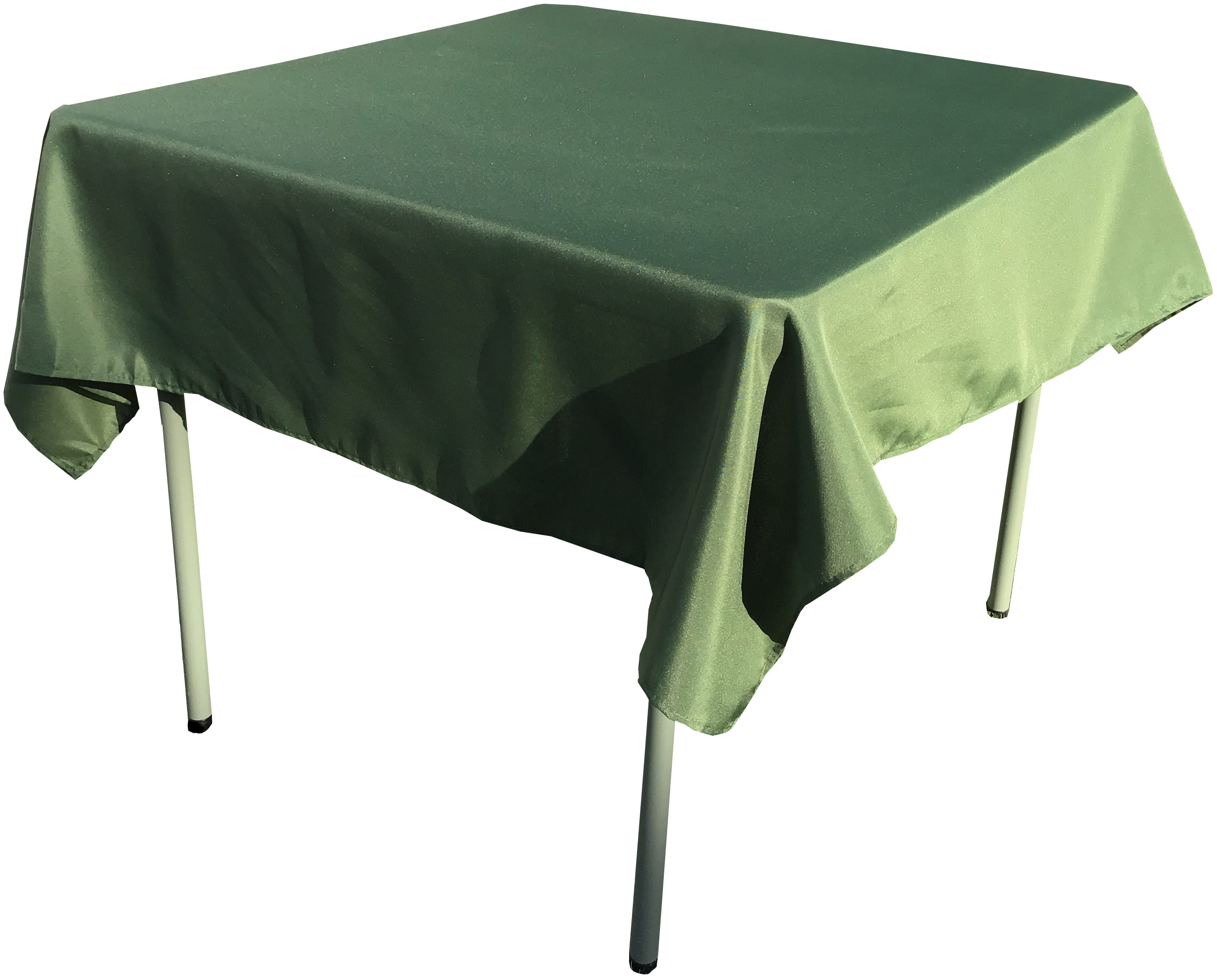 square tablecloths (olive green) - 54