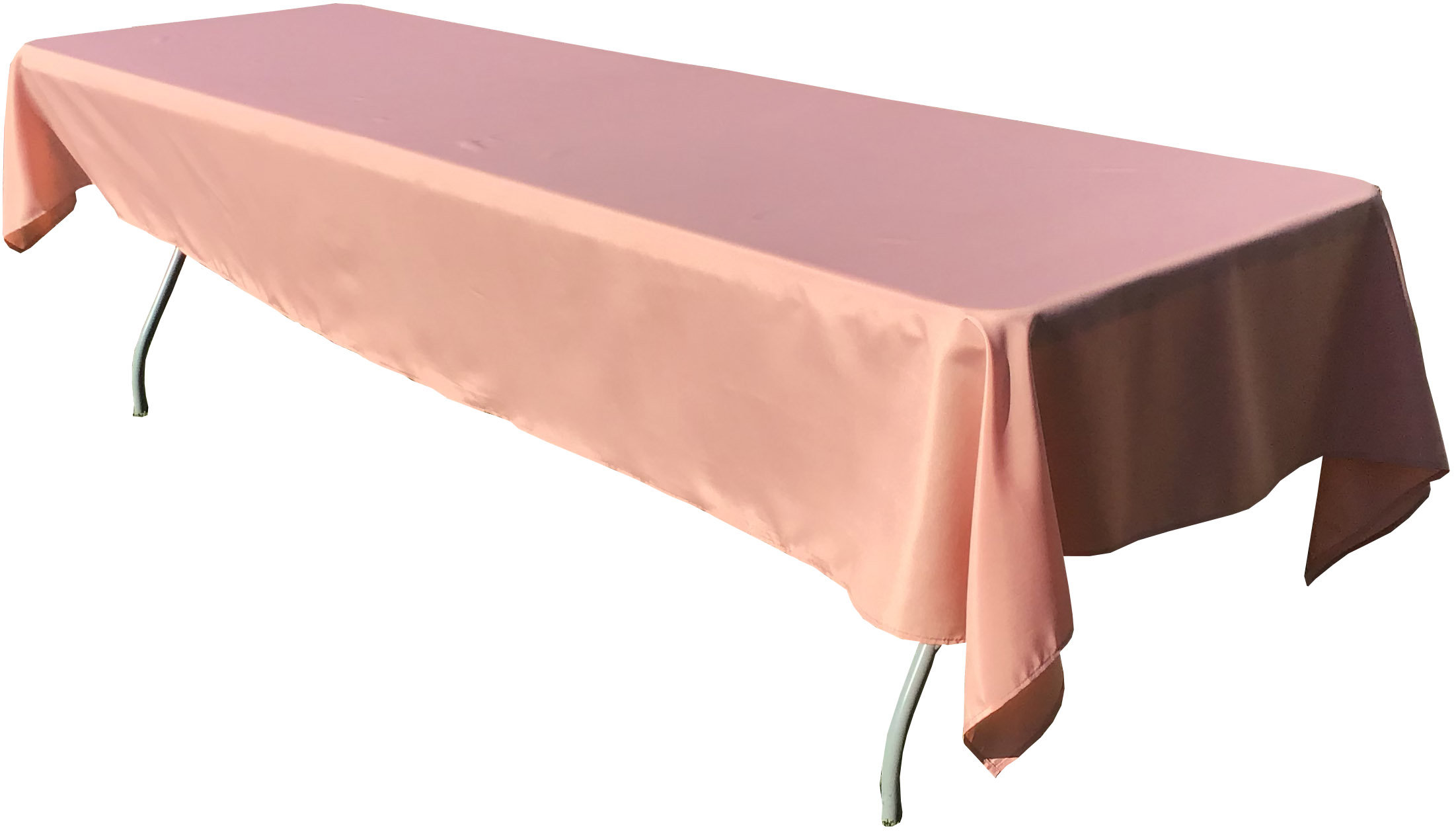 rectangle tablecloths (dusty pink) - 60 x 120