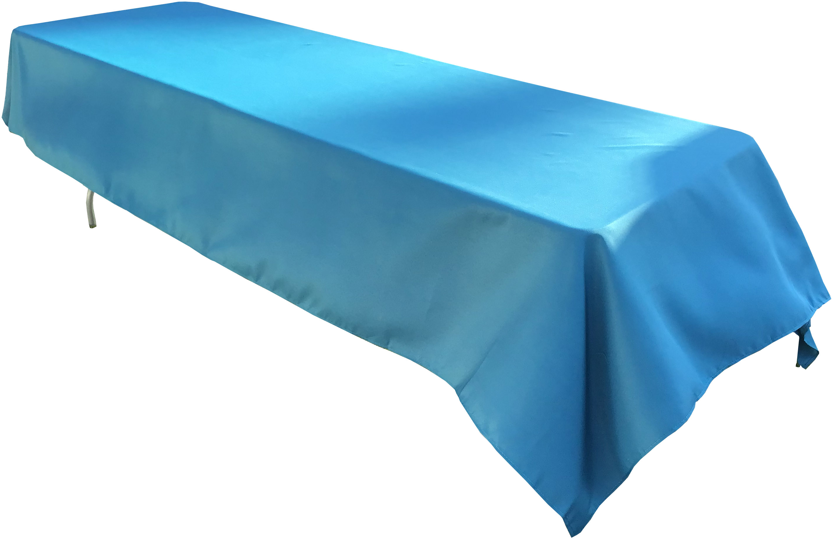 rectangle tablecloths (peacock blue) - 60 x 120
