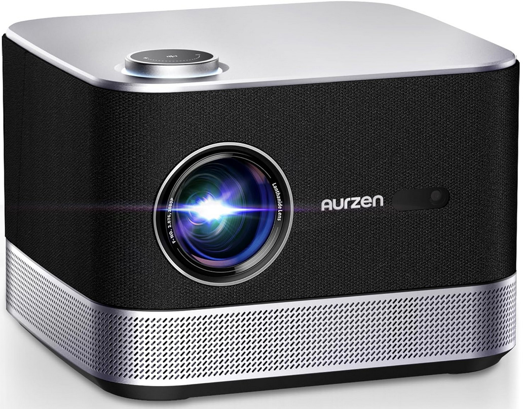 3-in-1 projector (with WiFi, Bluetooth, 3D Dolby audio)