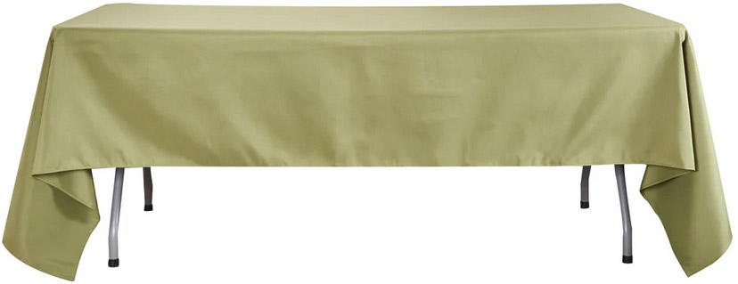 rectangle tablecloths (moss green) - 60 x 120