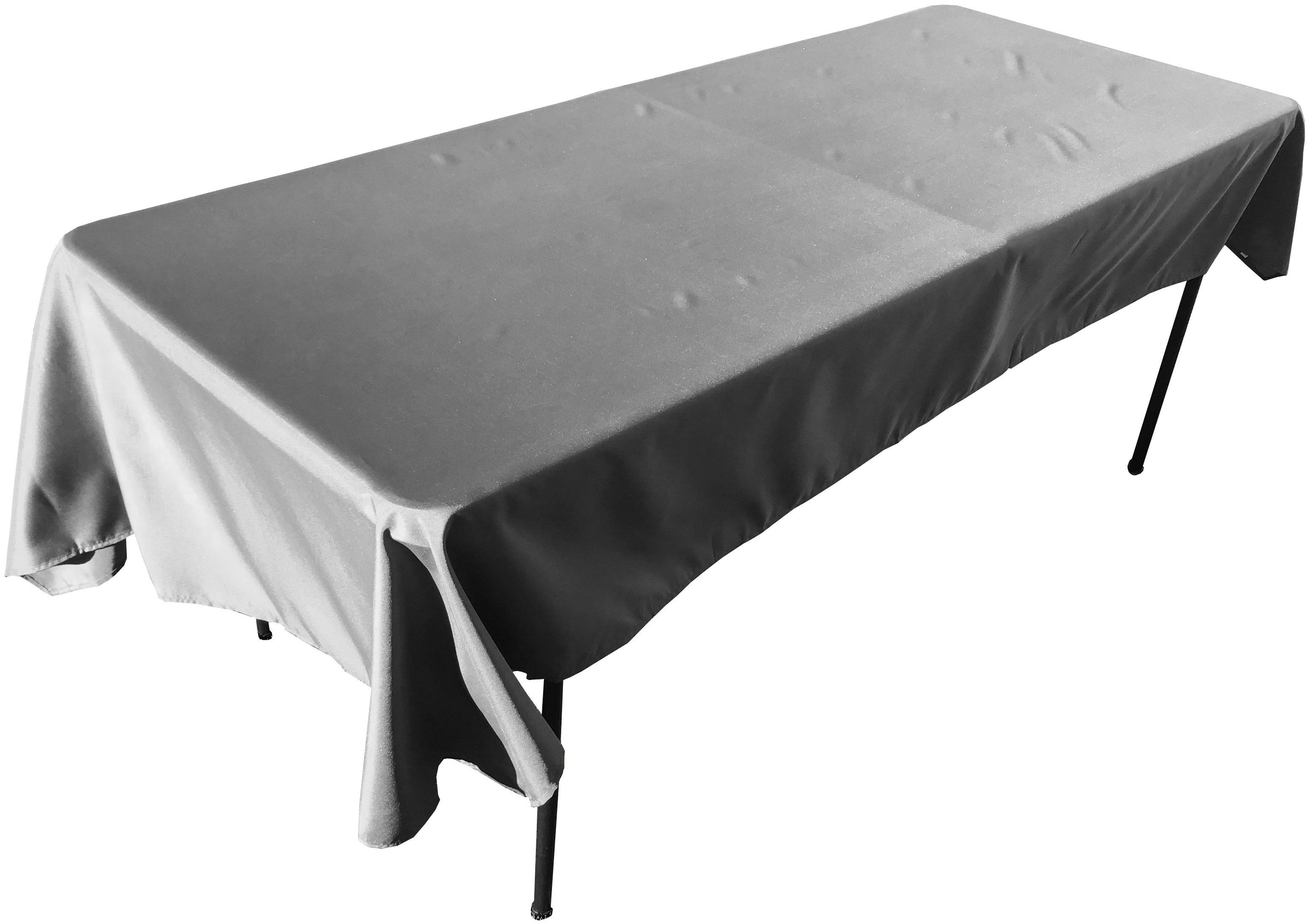rectangle tablecloths (charcoal gray) - 60 x 102